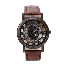 Load image into Gallery viewer, Men Luxury Stainless Steel Quartz Military Sport Leather Band Dial Wrist Watch