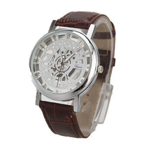 Load image into Gallery viewer, Men Luxury Stainless Steel Quartz Military Sport Leather Band Dial Wrist Watch